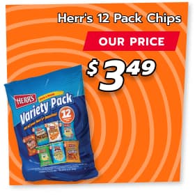 Herr's 12 Pack Chips