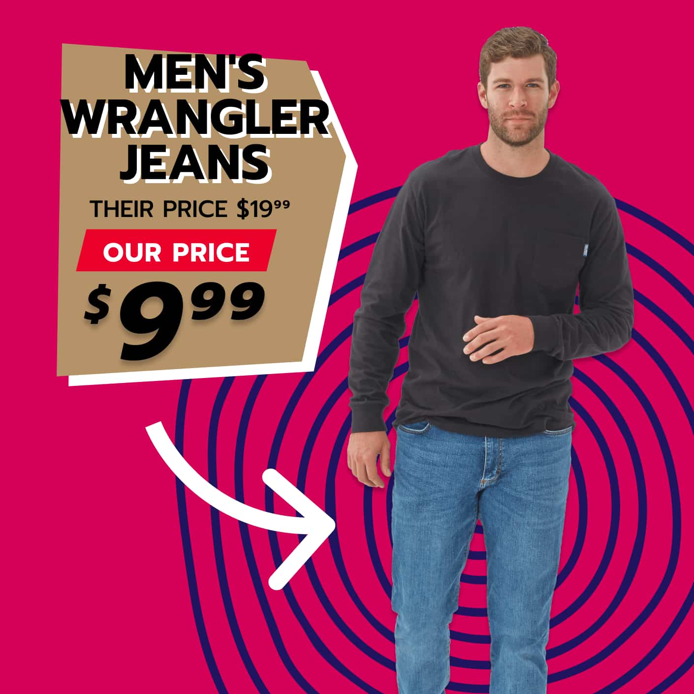 Men's Wrangler Jeans