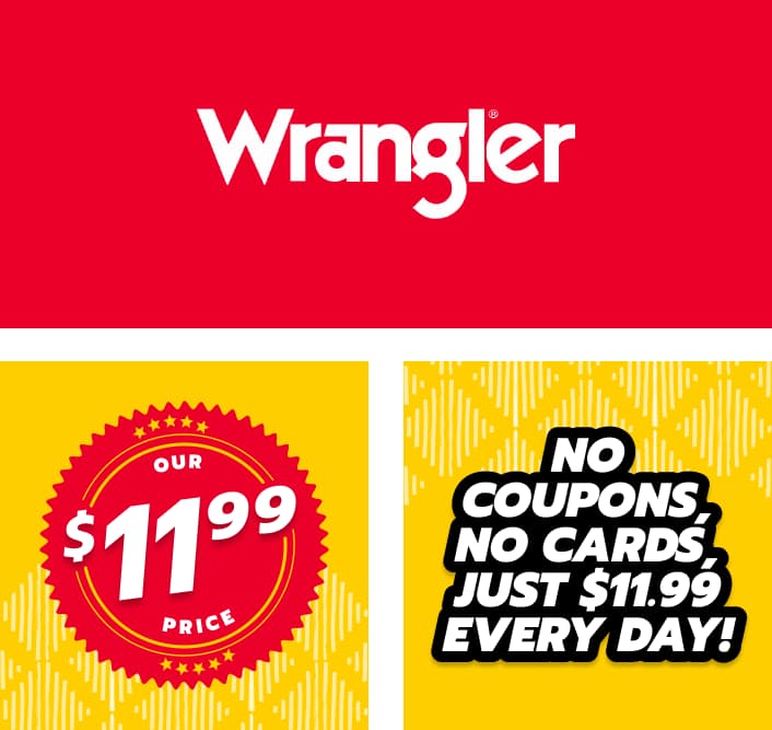 Wrangler Jeans No Coupons Needed