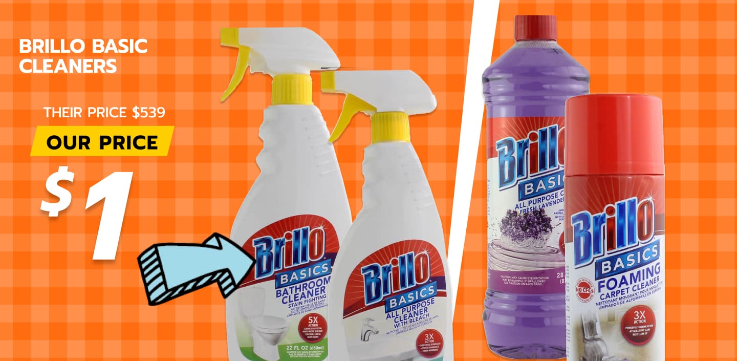 CleanUp-BRILLO CLEANERS