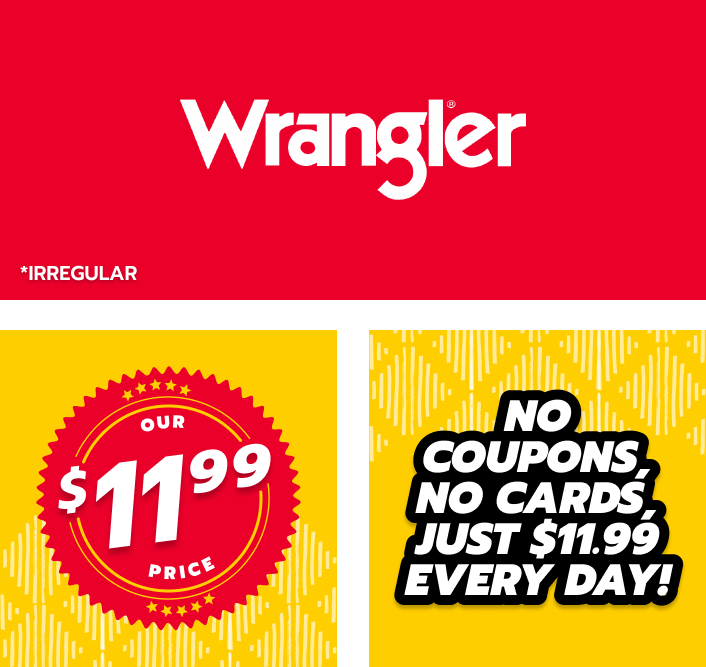 Wrangler Jeans No Coupons Needed