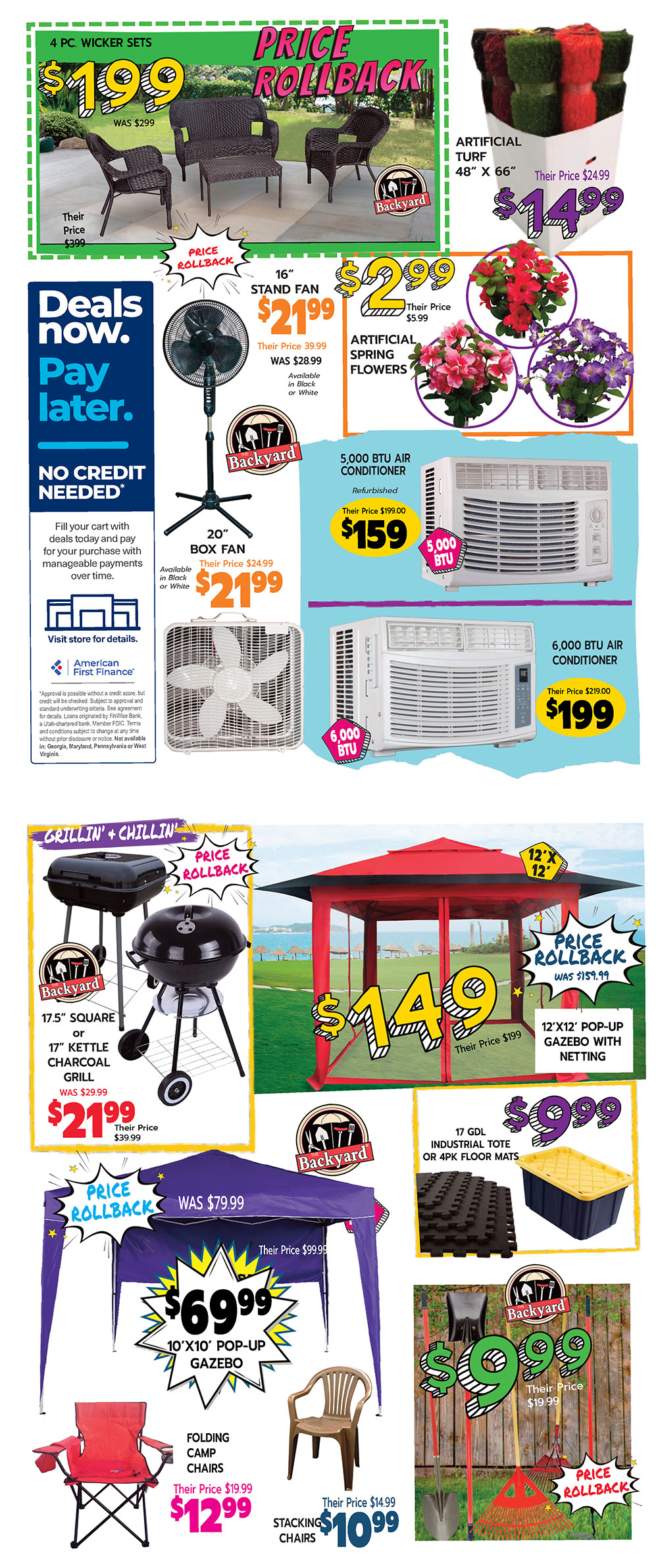 Current Monthly Specials Circular from your local Roses Discount Store