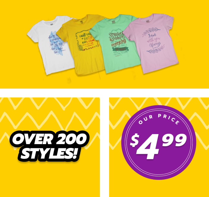 Screen Tees $4.99