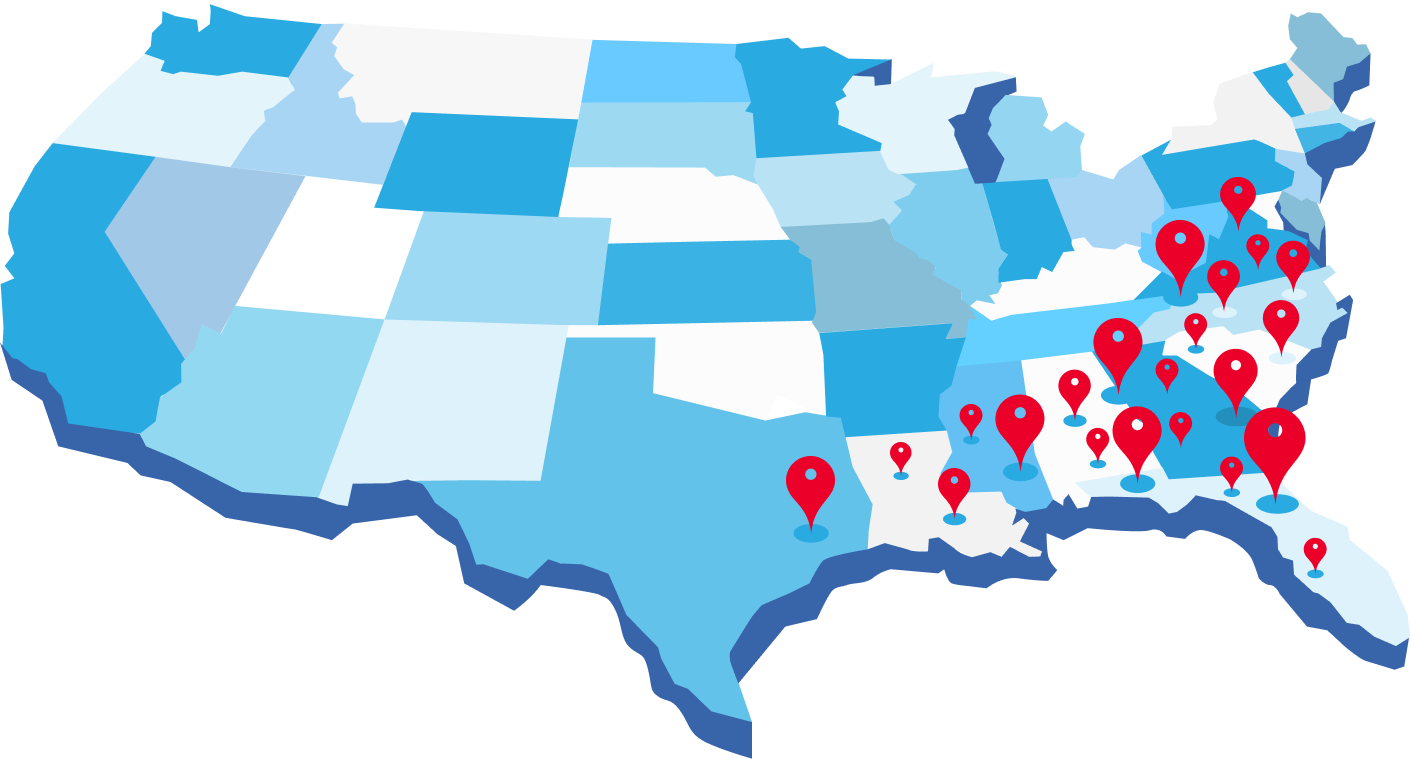 Roses Location Map