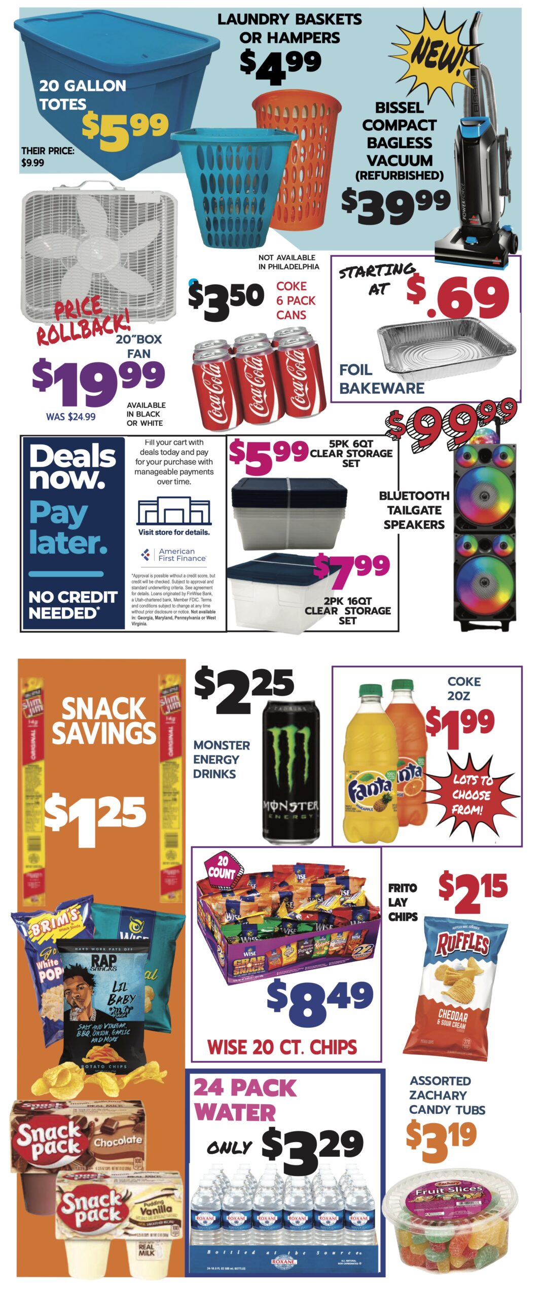 Current Monthly Specials Circular from your local Roses Discount Store